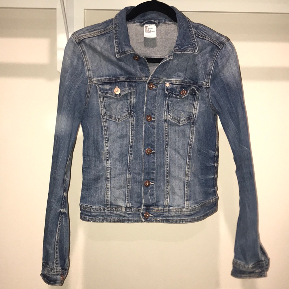 Distressed Jean Jacket